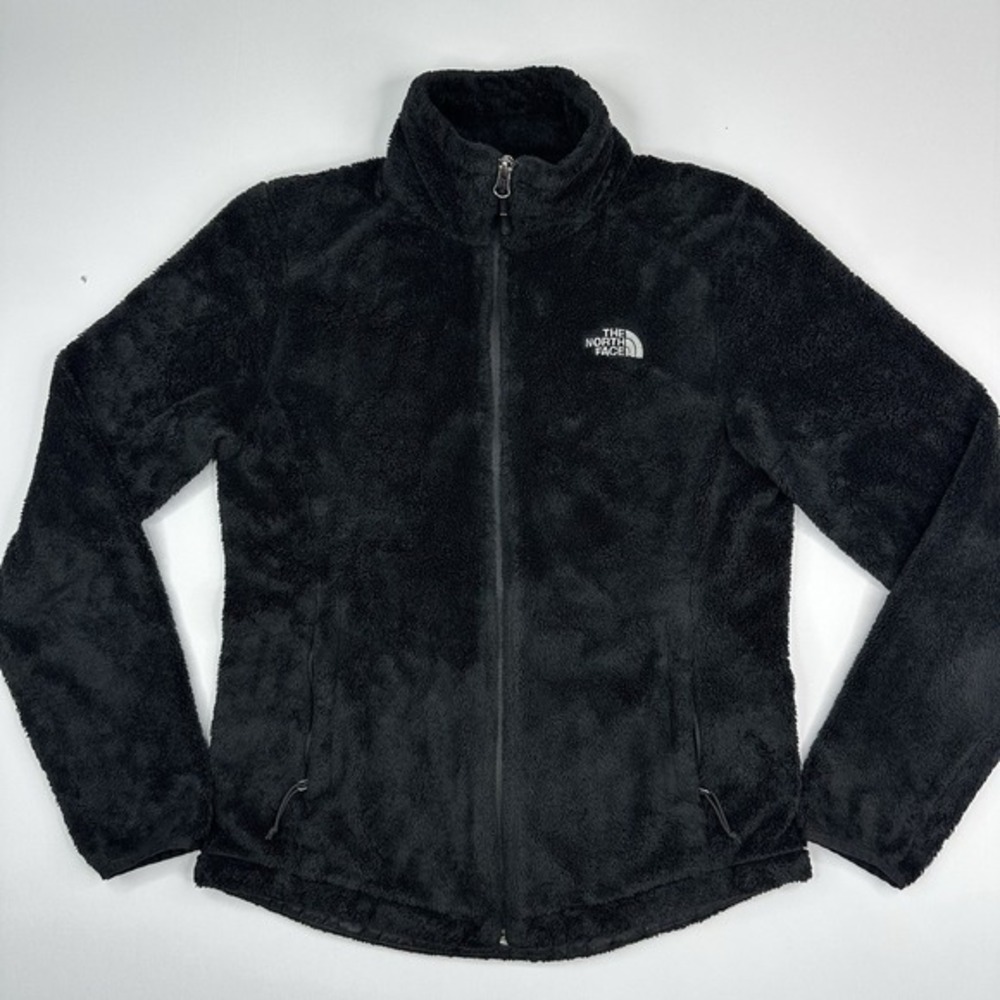 The North Face Osito 2‎ Black Full Zip High Pile Fleece Jacket Womens Small C782 - Picture 5 of 16
